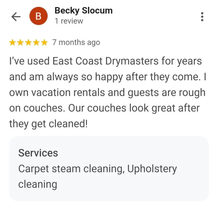 commercial cleaning review in palm coast