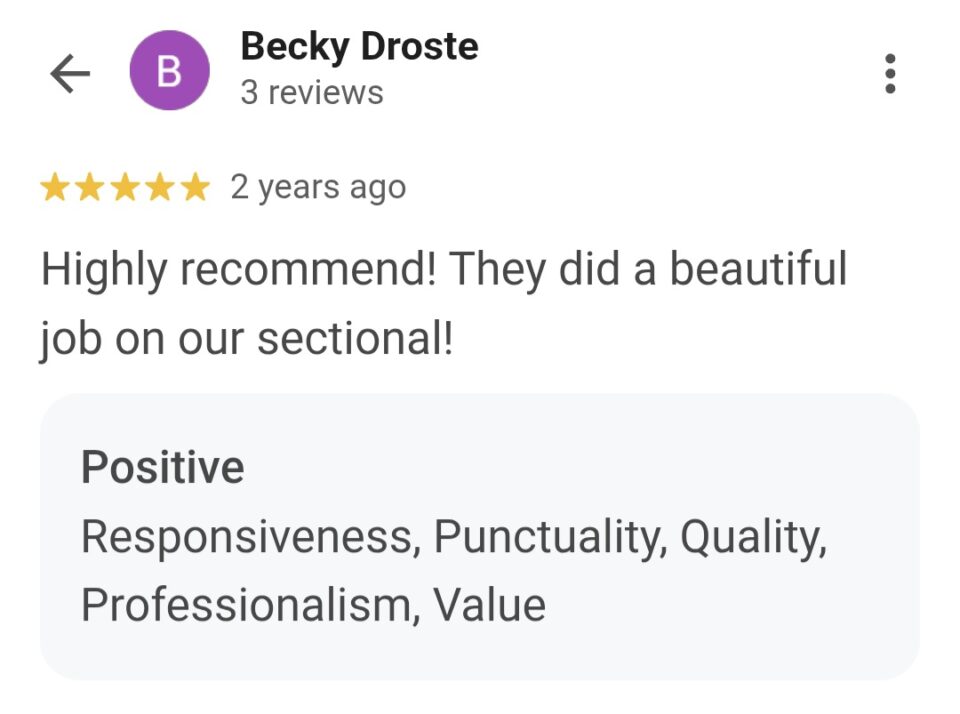 sofa cleaning review in palm coast